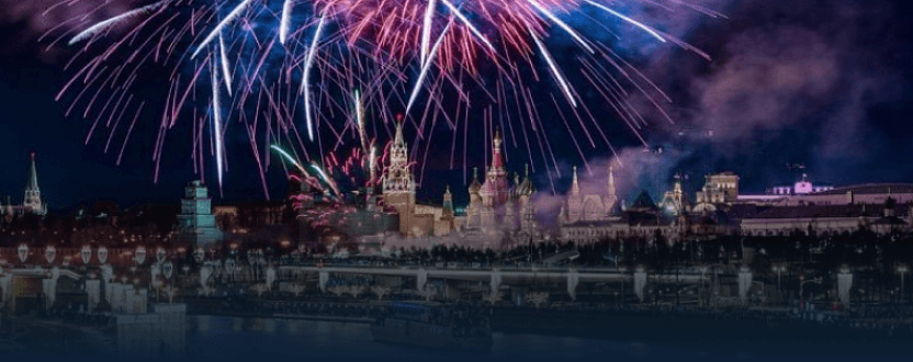 Новый год на теплоходе в Москве